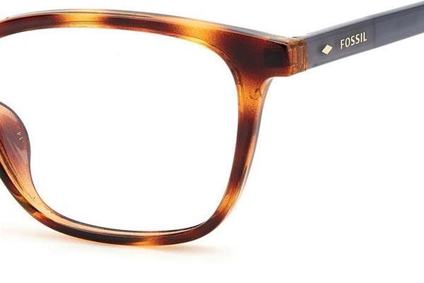 Glasses Fossil FOS7126 086 Quadratisch Havanna