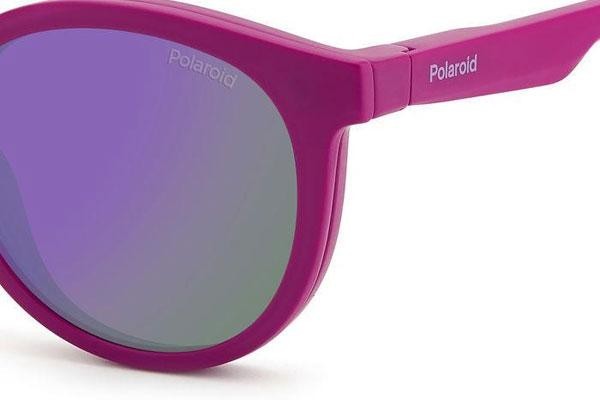 Brillen Polaroid PLD2132/CS ARR/MF Polarized Rund Rosa