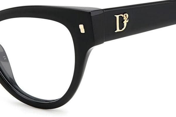 Brillen Dsquared2 D20070 807 Cat Eye Schwarz