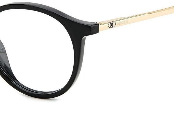 Glasses M Missoni MMI0122 807 Rund Schwarz