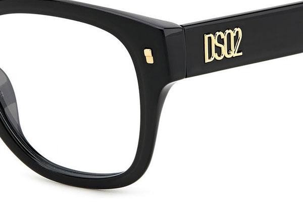 Glasses Dsquared2 D20065 807 Quadratisch Schwarz