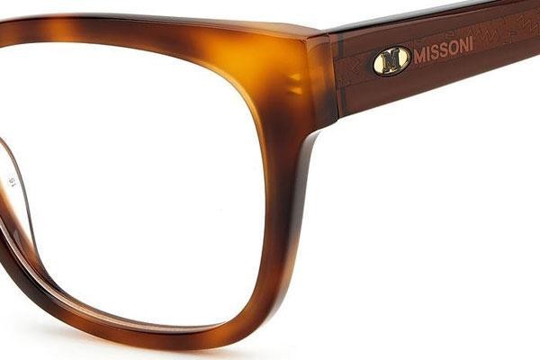 Brillen M Missoni MMI0128 05L Quadratisch Havanna