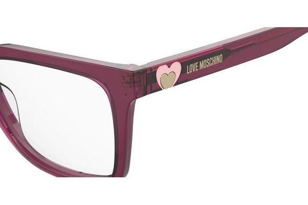 Glasses Love Moschino MOL603 MU1 Rechteck Rosa