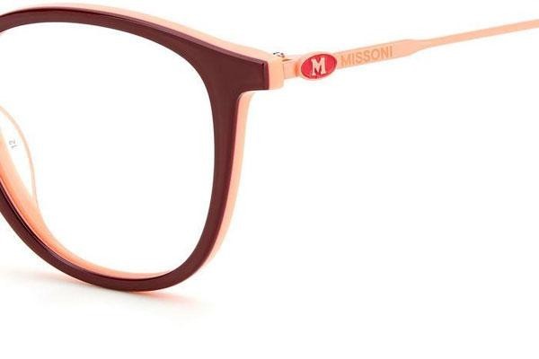 Brillen M Missoni MMI0066 1RQ Rund Rot