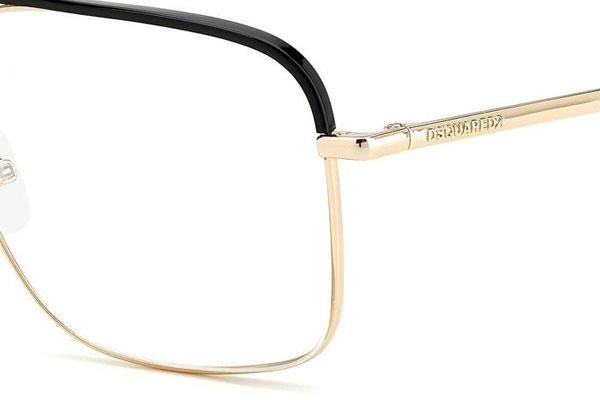 Glasses Dsquared2 D20018 2M2 Quadratisch Schwarz