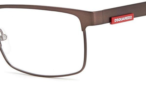 Glasses Dsquared2 D20006 HGC Quadratisch Braun