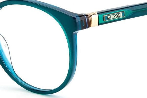 Glasses Missoni MIS0059 ZI9 Rund Blau