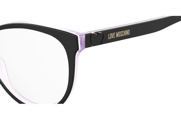 Glasses Love Moschino MOL591 807 Cat Eye Schwarz