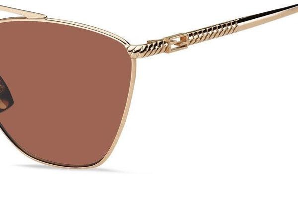 Sonnenbrille Fendi FF0438/S DDB/4S Polarized Cat Eye Gold