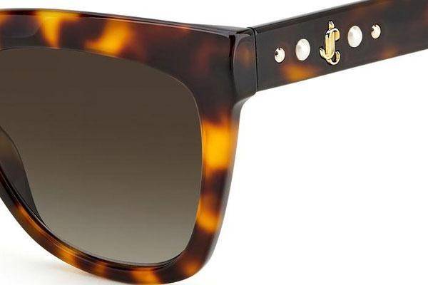 Sonnenbrille Jimmy Choo JULIEKA/S 086/HA Quadratisch Havanna