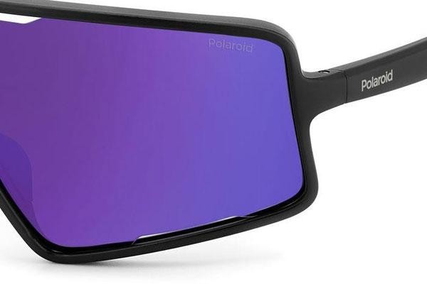 Sonnenbrille Polaroid PLD7045/S 5F3/MF Polarized Monoscheibe | Shield Schwarz