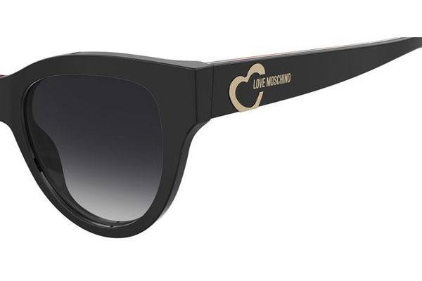 Sonnenbrille Love Moschino MOL053/S UYY/9O Cat Eye Schwarz