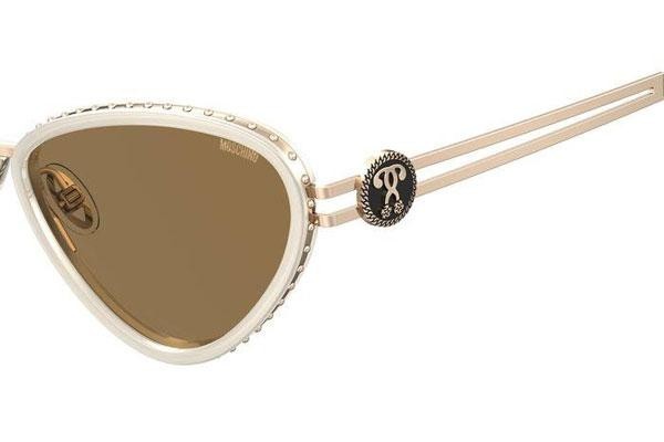 Sunglasses Moschino MOS095/S 5X2/70 Cat Eye Gold