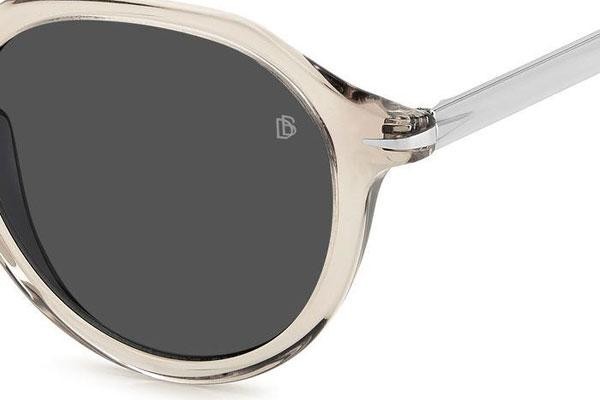 Sunglasses David Beckham DB1098/S 79U/IR Rund Beige