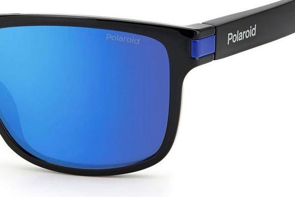 Sonnenbrille Polaroid PLD2123/S D51/5X Polarized Quadratisch Schwarz