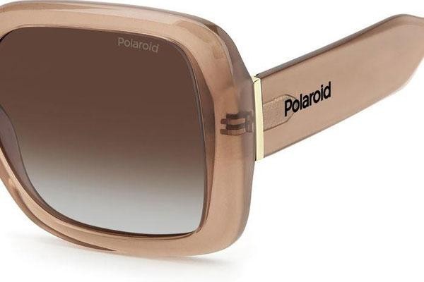 Sonnenbrille Polaroid PLD6168/S 10A/LA Polarized Quadratisch Beige