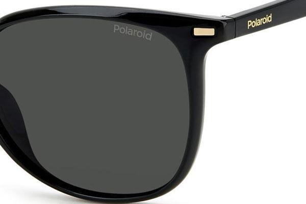 Sunglasses Polaroid PLD4125/G/S 807/M9 Polarized Quadratisch Schwarz