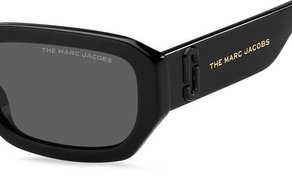 Sunglasses Marc Jacobs MARC614/S 807/IR Rechteck Schwarz