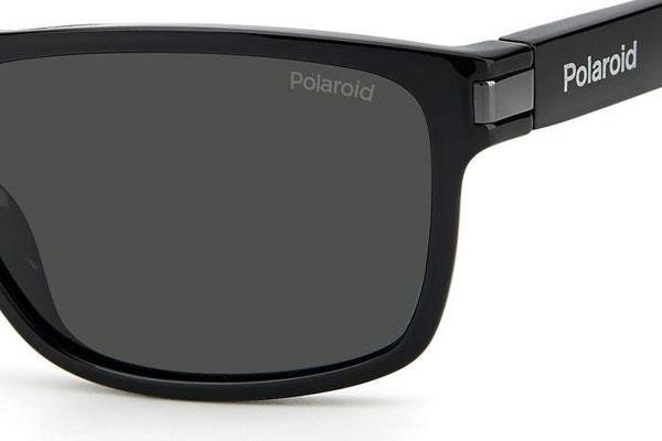 Sunglasses Polaroid PLD2121/S 08A/M9 Polarized Rechteck Schwarz