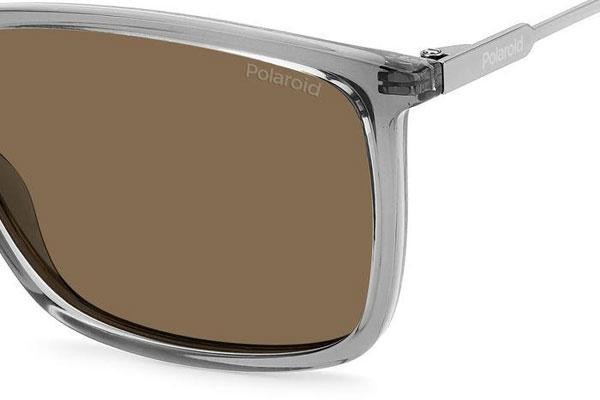 Sunglasses Polaroid PLD4130/S/X KB7/SP Polarized Rechteck Grau