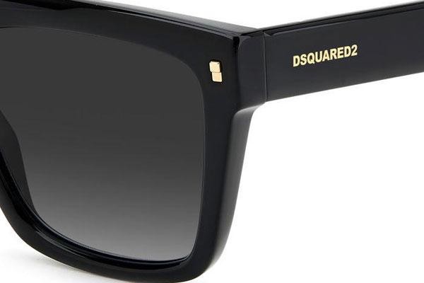 Sonnenbrille Dsquared2 D20051/S 807/9O Quadratisch Schwarz