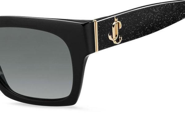 Sonnenbrille Jimmy Choo JO/S NS8/9O Rechteck Schwarz