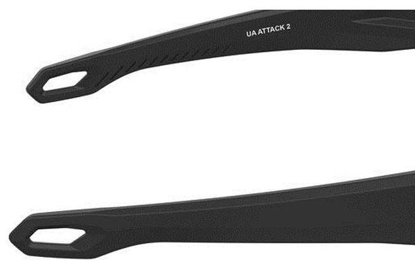 Sonnenbrille Under Armour UAATTACK2 807/7N Rechteck Schwarz