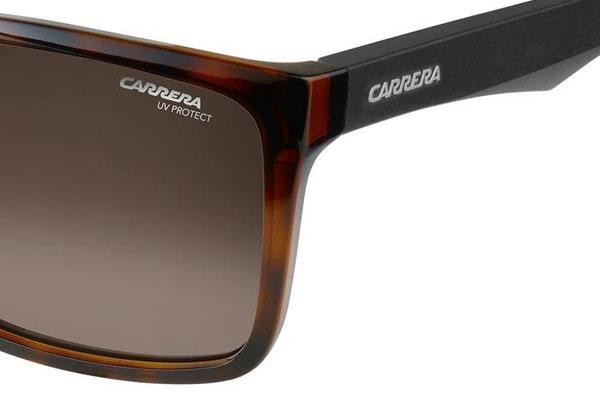 Sonnenbrille Carrera CARRERA5039/S 2OS/HA Flat Top Havanna