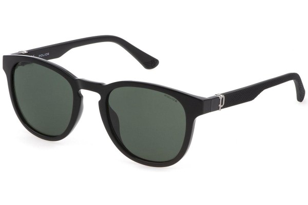 Sonnenbrille Police Beyond Lite 1 SPLF60E 0Z42 Rund Schwarz