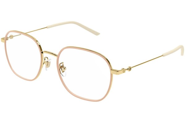 Glasses Gucci GG1198OA 002 Quadratisch Gold