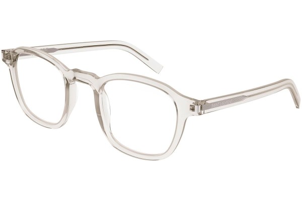 Glasses Saint Laurent SL549SLIMOPT 003 Rund Kristall