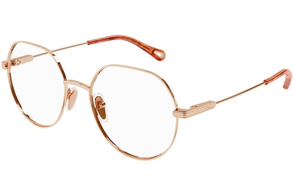 Glasses Chloe CH0137O 006 Rund Gold