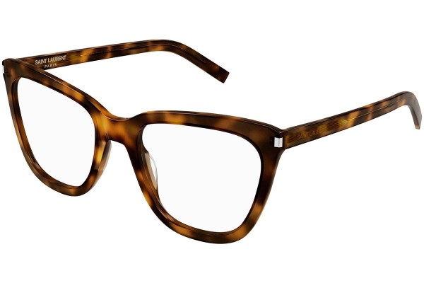 Brillen Saint Laurent SL548SLIMOPT 002 Cat Eye Havanna