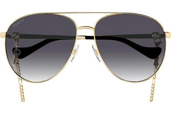 Sonnenbrille Gucci GG1088S 001 Pilot Gold