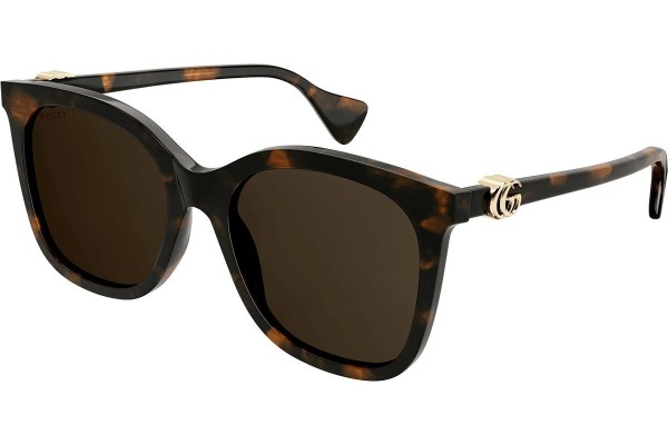 Sunglasses Gucci GG1071S 002 Quadratisch Havanna