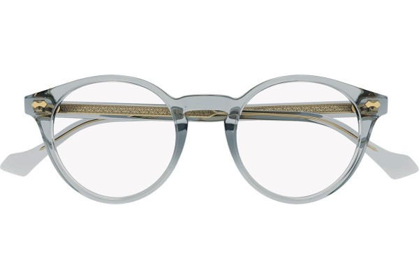 Glasses Gucci GG0738O 006 Rund Grau