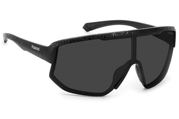 Sonnenbrille Polaroid PLD7047/S 003/M9 Polarized Monoscheibe | Shield Schwarz