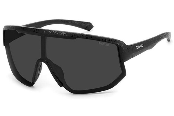 Sonnenbrille Polaroid PLD7047/S 003/M9 Polarized Monoscheibe | Shield Schwarz