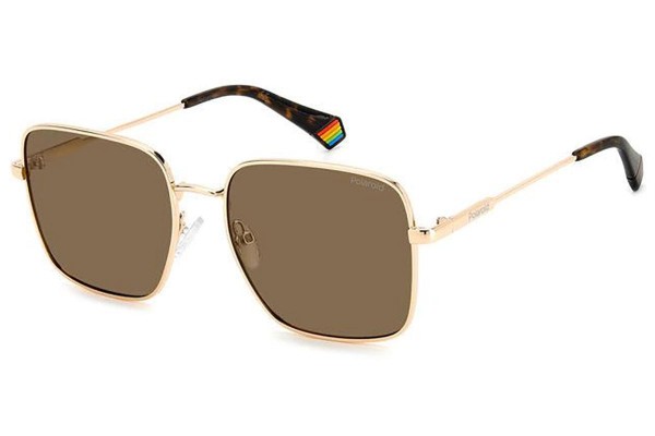 Sunglasses Polaroid PLD6194/S/X DDB/SP Polarized Quadratisch Gold