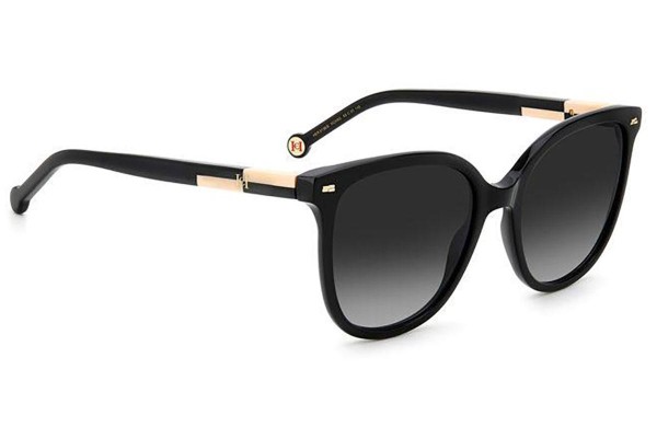 Sonnenbrille Carolina Herrera HER0136/S KDX/9O Rund Schwarz