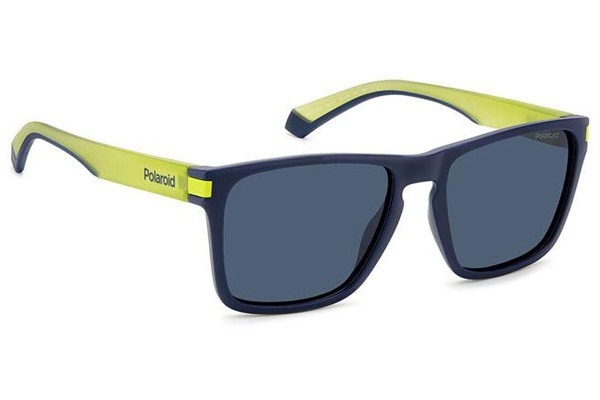 Sunglasses Polaroid PLD2139/S FLL/C3 Polarized Quadratisch Blau