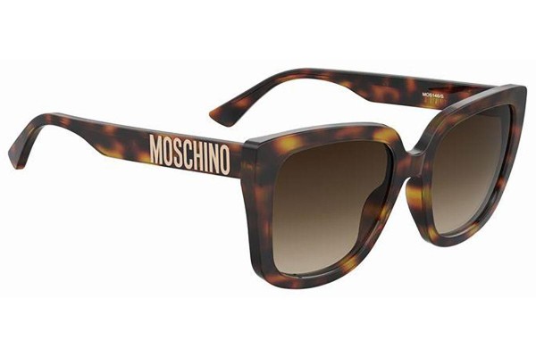 Sonnenbrille Moschino MOS146/S 05L/HA Quadratisch Havanna