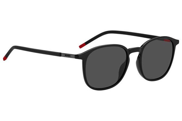 Sonnenbrille HUGO HG1229/S 807/IR Rund Schwarz