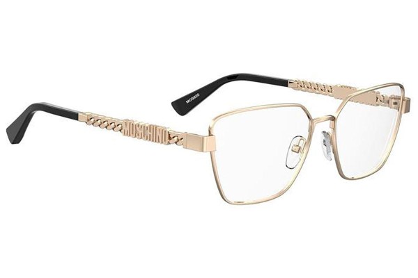 Brillen Moschino MOS620 000 Quadratisch Gold