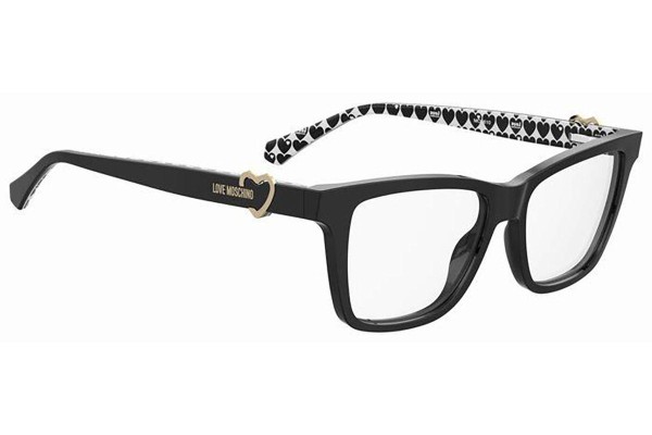 Glasses Love Moschino MOL610 807 Rechteck Schwarz