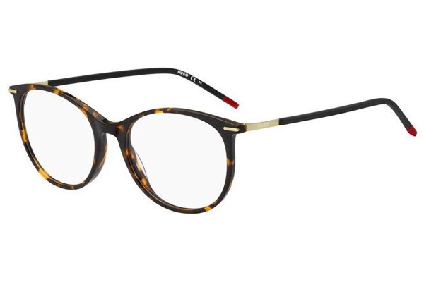 Glasses HUGO HG1238 0UC Cat Eye Havanna