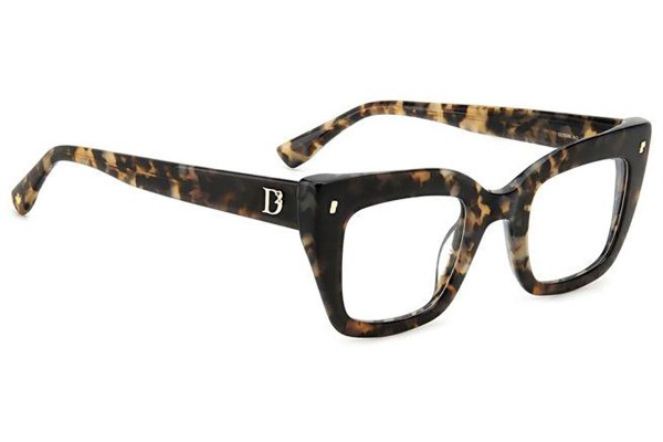 Glasses Dsquared2 D20099 ACI Quadratisch Havanna