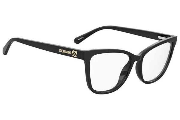 Glasses Love Moschino MOL615 807 Cat Eye Schwarz