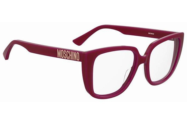 Glasses Moschino MOS622 C9A Quadratisch Rot