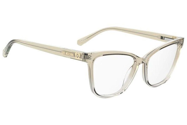 Glasses Love Moschino MOL615 10A Cat Eye Beige